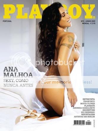 Ana Malhoa Playboy Portugal Capa Ana Malhoa - capa de Junho da Playboy