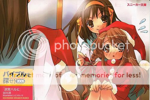 332497219_e19655f4c3.jpg Haruhi And Mikuru Christmas image by AdachiMomoAnime