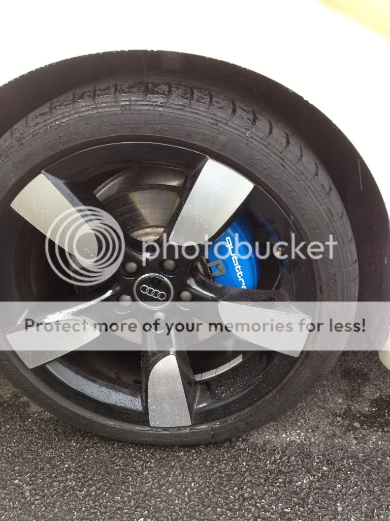 Brake caliper decals